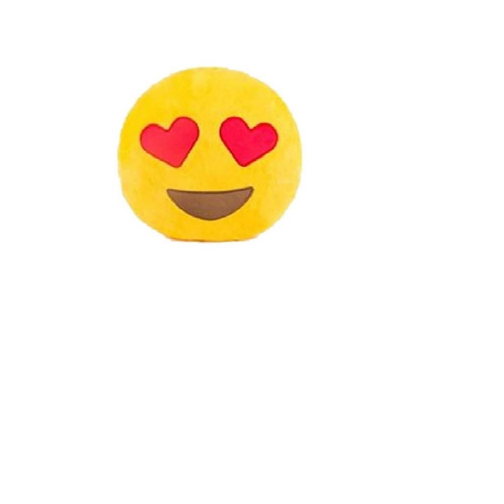Emoji Heart Pillow